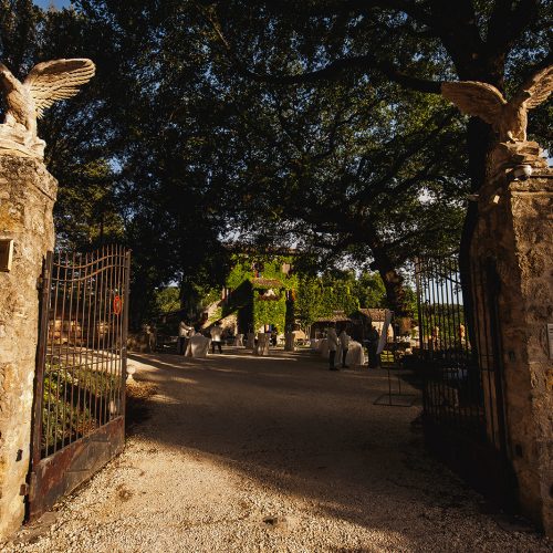 Il parco e la piscina