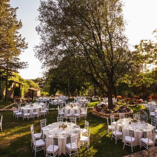 Il parco e la piscina