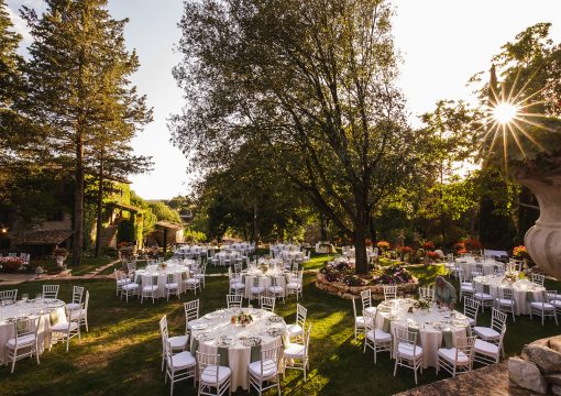 Il parco e la piscina