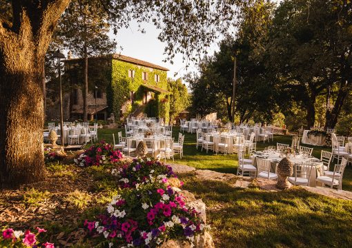 Il parco e la piscina